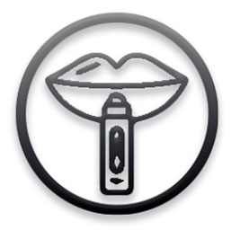 lip icon with lip balm