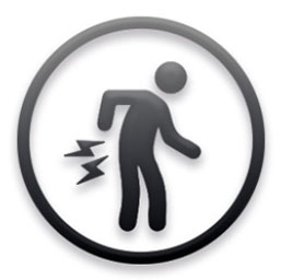 icon of a person in pain